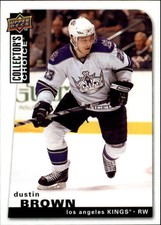 2008-09 Collector's Choice Kings Hockey Card #50 Dustin Brown