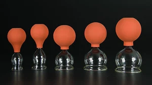 Juego de 5 ventosas 25-60 mm con bola, ventosas, ventosas original Lauschaer Glass - Imagen 1 de 1
