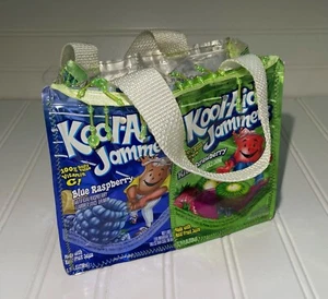 Handmade Kool-Aid Jammers Purse Kids Beaded Plastic - Bild 1 von 10
