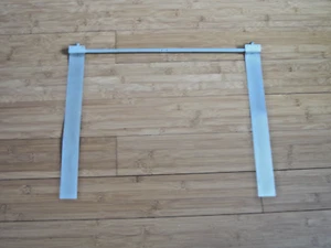 Vintage Stainless Steel Parallel Ruler Mechanical Drawing  Photography Tool RARE - Picture 1 of 5