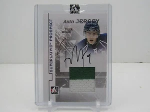 TYLER SEGUIN 2009-10 IN THE GAME SUPERLATIVE PROSPECT PATCH AUTOGRAPH #27/40!! - Picture 1 of 2