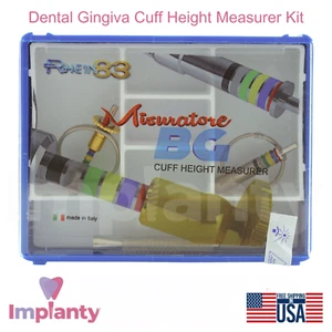Kit de medición de altura de manguito de encía dental sistema de accesorios protésicos laboratorio de odontología - Imagen 1 de 9