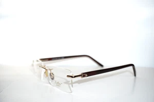 NEW AUTHENTIC ZELLINI ZL 1302 C1  23KGP EYEGLASSES FRAME - Picture 1 of 6