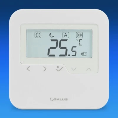 Raumthermostat Salus HTRS230 elektronisch Thermostat Raumregler Fußbodenheizung - Bild 1 von 2