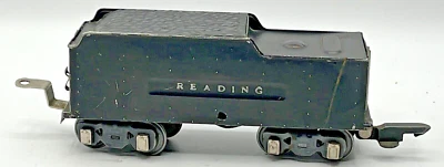 Gilbert American Flyer 3/16" O Gauge Indented Side Reading Tender - Nice - Image 1 of 4