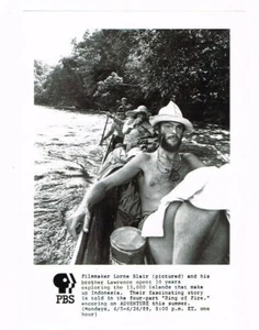 Fotografía de prensa PBS vintage para fabricante de películas Lorne Blair 5X7 blanco y negro - Imagen 1 de 1