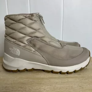 Botas de nieve The North Face Thermoball ECO progresivas con cremallera para mujer 7 beige - Imagen 1 de 19