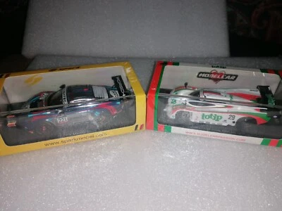 Spark 1/43  Porsche 911 GT3 R #221 Martini SB529 + Lancia LC2 #29 Totip MCP001 - Immagine 1 di 4
