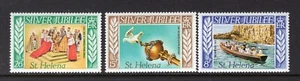Santa Elena 1977 JUBILEO DE PLATA, RECEPTOR DE REINA, PALOMA MNH SC 311-13 SG 332-334 - Imagen 1 de 1
