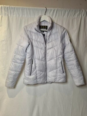 Barbour International kids XL (10Yrs) double quilted jacket haze/blue tornado - Image 1 of 4