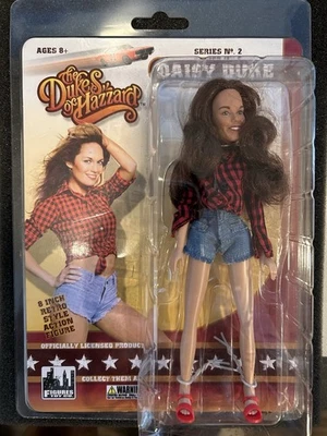 Figura de acción Dukes of Hazard serie 2: figura de Daisy Duke de 8 pulgadas SIN ABRIR Foto 1 de 4