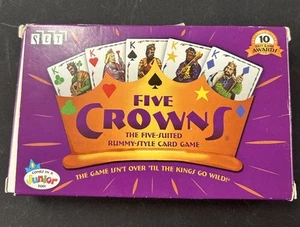 Five Crowns The Five-Suited Rummy-Style Card Game Complete Minor Box Wear - Picture 1 of 3