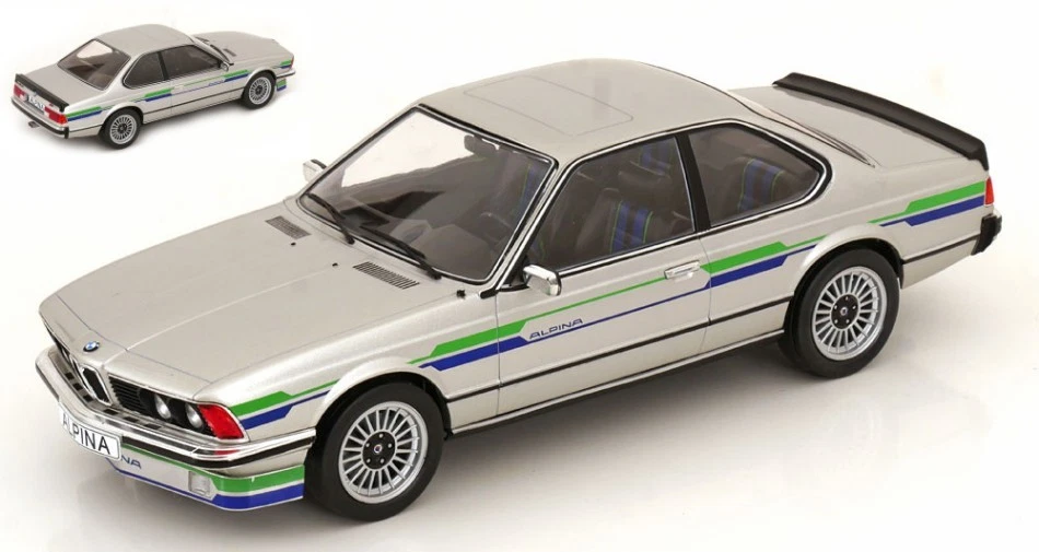 Bmw Alpina B7 1980 Silver 1:18 Model MODELCARGROUP - Immagine 1 di 1