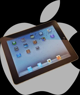 Apple iPad 1. Generation 16 GB WLAN 24,64 cm, (9,7 Zoll) - Schwarz A1219 Tablet - Bild 1 von 4