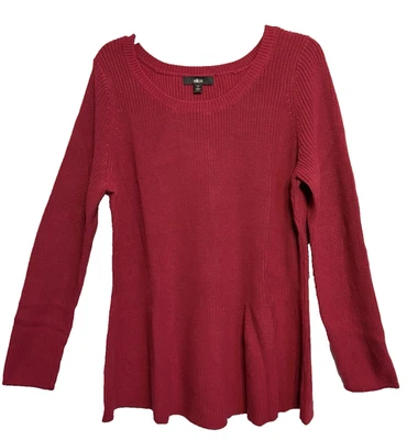 Suéter Pullover LS Talla Grande Cuello Redondo L (18/20) de Ellos para Mujer Foto 1 de 4