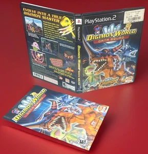 Digimon World Data Squad PlayStation 2 Ps2 case & manual only no game disc Nice - Picture 1 of 7