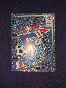 Panini WM 2002, Glitzersticker Nr. 26 ungeklebt, Wappen/Badge Frankreich. - Bild 1 von 3