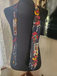 Vintage Mickey Mouse Unlimited Flim Director Pattern Necktie - Picture 1 of 4