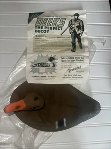 Señuelo de pato autoinflable Deeks. Flyer 2005 con señuelo de muestra - Imagen 1 de 9