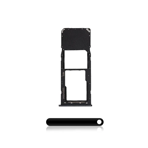 Bandeja de tarjeta SIM única pieza de repuesto para Samsung A20 A205/A50 A505 NEGRA Foto 1 de 1