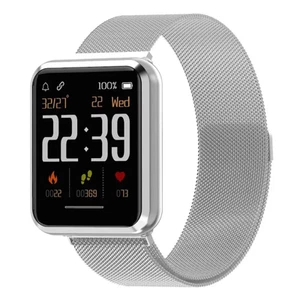 Beantech Emerge S3 Smartwatch for iPhone and Android, Silver - Picture 1 of 4