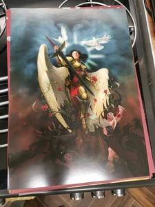 Warhammer Restposten A3 Art Black Library Poster Celestine Living Saint - Bild 1 von 4