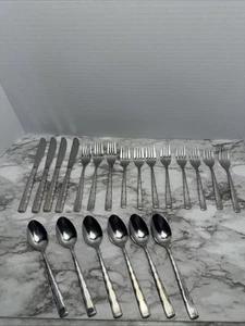 Reed & Barton Select SWAGGER Stainless Steel Flatware~Lot Of 21 Piece~Korea - Picture 1 of 14