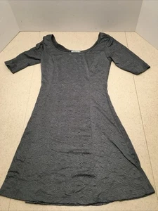 Camicetta top Loila asimmetrica sexy glitterata grigio canna di fucile taglia small strechy - Foto 1 di 12
