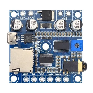 Motion Sensor or Switch Activated MP3 Player Module with Load Output (Solder Pad - Picture 1 of 5