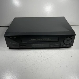 Sharp VC-A410 VHS Videorecorder Player 4 Kopf 19 Mikron Köpfe ohne Fernbedienung | getestet - Bild 1 von 21