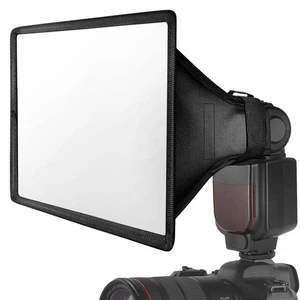 12" x 8" faltbarer Blitz Diffusor Speedlight Softbox für Nikon Canon Olympus - Bild 1 von 10