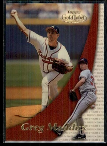 2000 Topps Gold Label Class Greg Maddux Atlanta Braves #2 - Picture 1 of 2