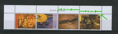KOSOVO-MNH** STRIP-ART-ERROR ON PERFORATION-2008.- RRR - Image 1 of 2