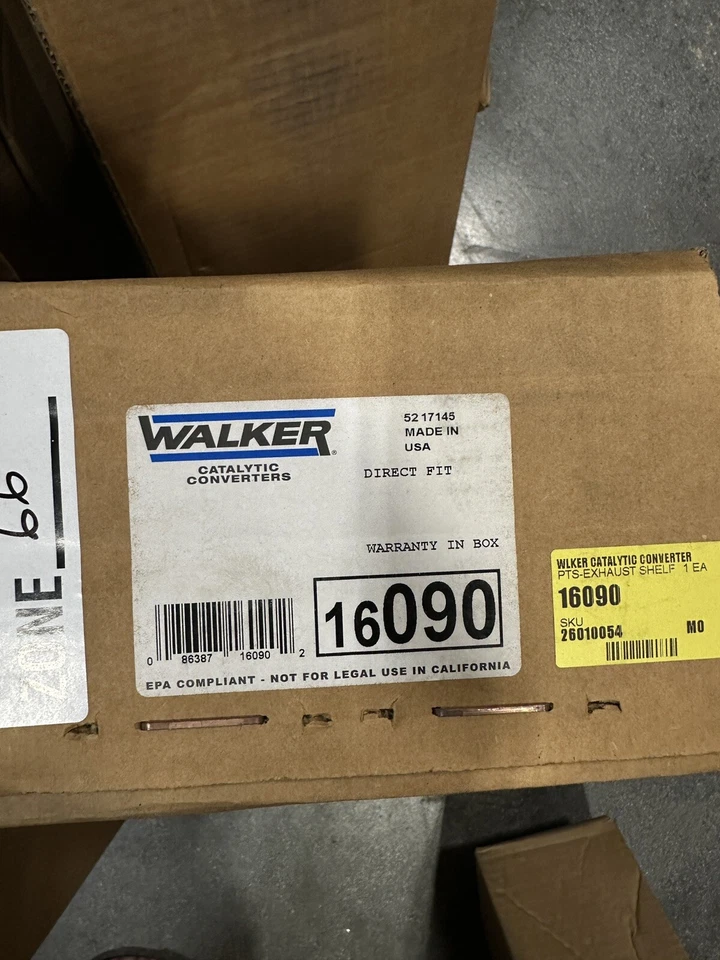 Convertidor catalítico trasero 16090 Walker para Subaru Forester Legacy Impreza 95-2001 Foto 1 de 2