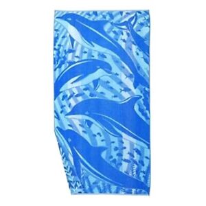 The BIG One **BLUE DOLPHIN FAMILY** EXTRA Large Beach Towel 36x72 NWT
