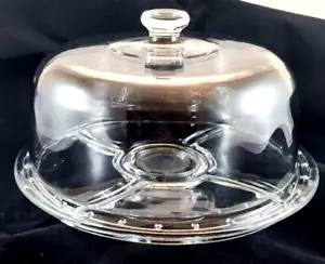 Soporte para pasteles pesado con cúpula de vidrio - Imagen 1 de 13