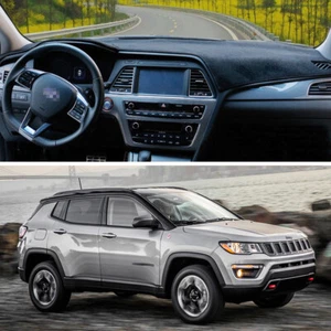 Alfombra de tablero de coche alfombra de tablero cubierta para para para Jeep Compass 2017-2020 - Imagen 1 de 7