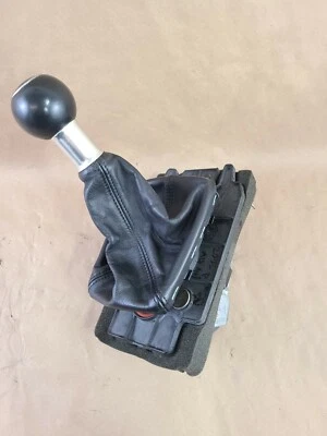 2002 2003 2004 Genuine Audi A4 B6 6 Speed Manual Trans Shifter w/ Boot & Knob - Image 1 of 4