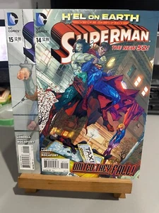 Superman The new 52 H’el on Earth #14 + #15 (DC Comics Januar 2013) - Bild 1 von 11
