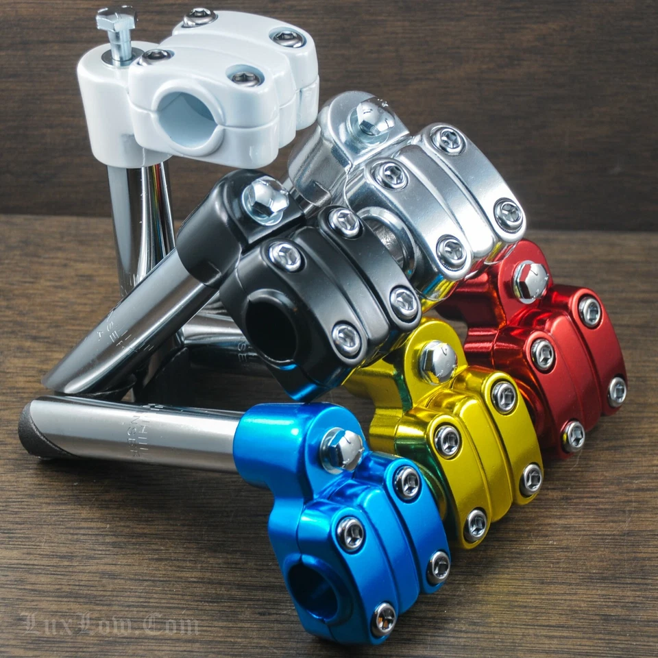 Alloy 7/8" 22.2mm Old School BMX Bike 4 Bolt Quill Stem Vintage Cruiser Bicycle - Image 1 of 1