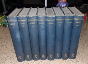 Works of William Shakespeare Porter & Coates Edition 1859 1-8  Vols Antique HCs - Bild 1 von 9