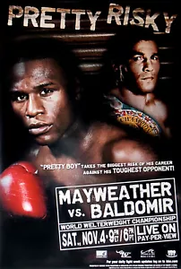 Original Floyd Mayweather v Carlos Baldomir Boxing Fight Poster Fight Poster - Picture 1 of 1