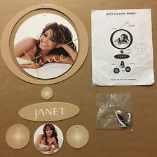 JANET JACKSON Rare 2001 PROMO MOBILE DISPLAY ALL PIECES 4 You CD w/ INSTRUCTIONS