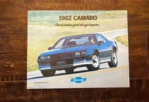 1982 Chevrolet Camaro Brochure with Dealer Options Price List - Canada - RARE - Picture 1 of 3