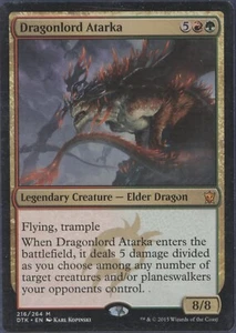 2015 Magic The Gathering - Dragonlord Atarka - Picture 1 of 2