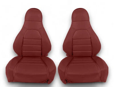 Sitzbezüge Bezüge für Mazda MX-5 Miata 1990-1996 dunkelrot - Изображение 1 из 4