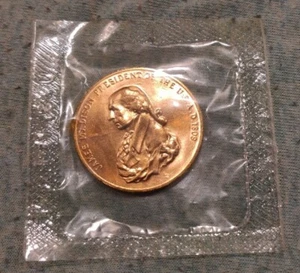 Präsident James Madison Frieden und Freundschaft 1 5/16" Medaille #76 Vintage Münze - Bild 1 von 2
