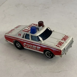 Vintage Aurora AFX Chevy Impala Fire Chief FD-11 with AFX HO Slot Car As Is - Picture 1 of 9