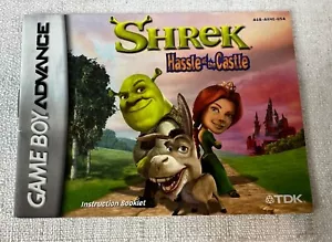 Shrek Hassle at the Castle Gameboy Advance GBA - Instruction Manual Booklet ONLY - Picture 1 of 3