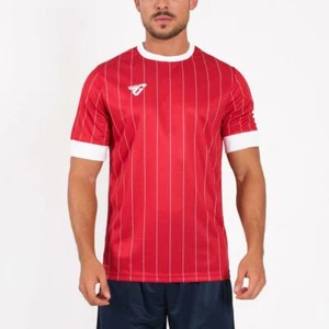 FRANKIE GARAGE MAGLIA M/C - ROSSO/BIANCO - STRIPED07-0201 - Picture 1 of 1